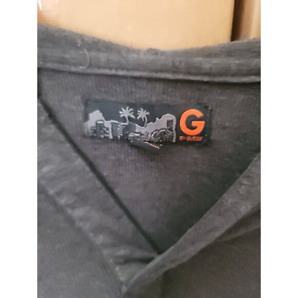 G By Guess Long Sleeve Pullover Hoodie Gray‎ Men Size Large Style #Z34P1500000 - Picture 2 of 6